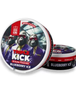 Aroma King Triple Kick NoNic Blueberry Ice 20
