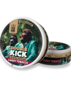 Aroma King DOuble Kick NoNic Extra Strong 10 Candy Tobacco
