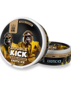 Aroma King DOuble Kick NoNic Extra Strong 10 Exotic Ice