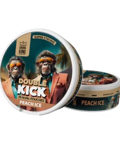 Aroma King DOuble Kick NoNic Extra Strong 10 Peach Ice