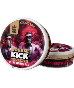 Aroma King DOuble Kick NoNic Extra Strong 10 Ruby Berry Ice